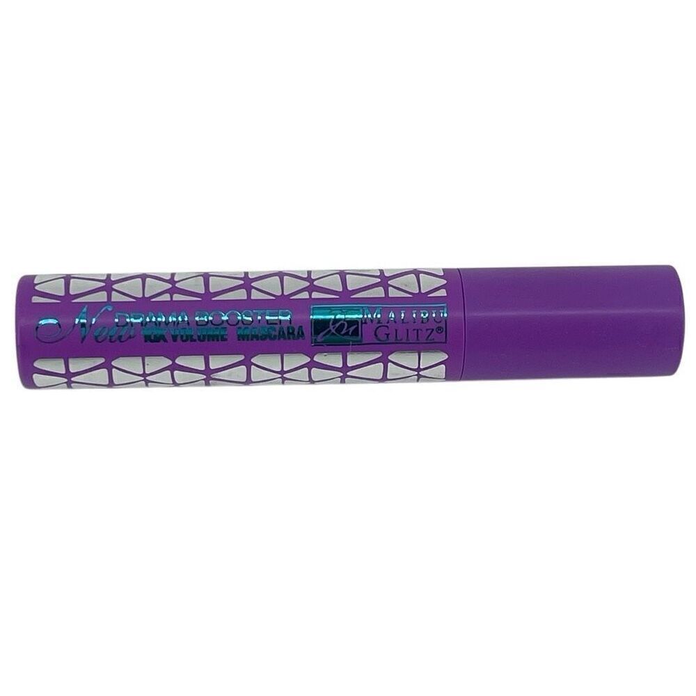 Malibu Glitz Women’s New Drama Booster 10X Volume Black Mascara 0.39oz / 11g